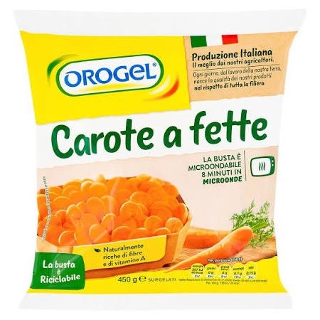 OROGEL CAROTE A FETTE 450GR