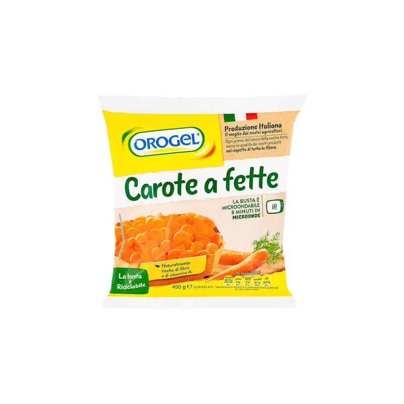 OROGEL CAROTE A FETTE 450GR