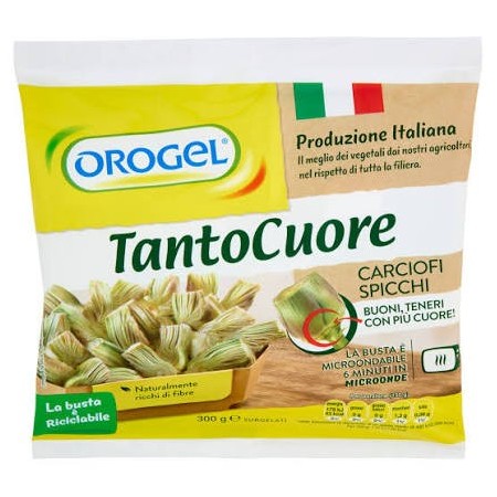 OROGEL CUORI CARCIOFI SPICCHI 300GR