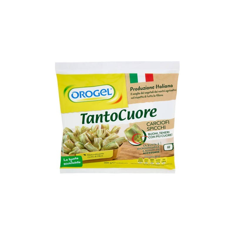 OROGEL CUORI CARCIOFI SPICCHI 300GR