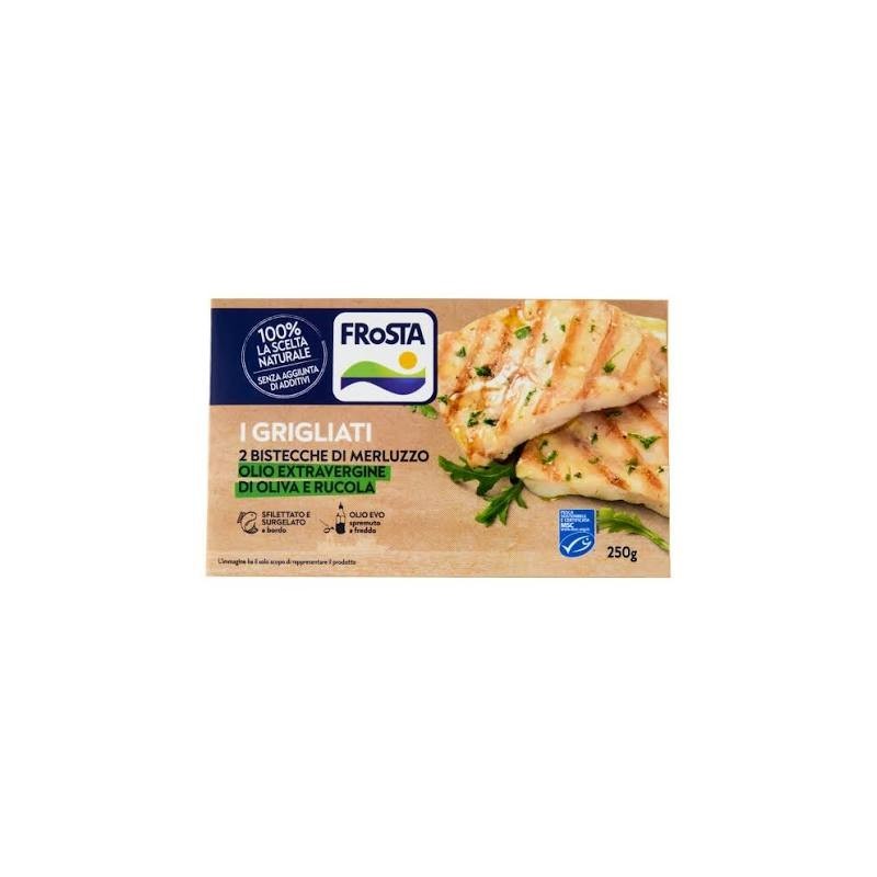 BISTECCA di MERLUZZO  GRIGLIATI  FROSTA 2PZ / GR 250