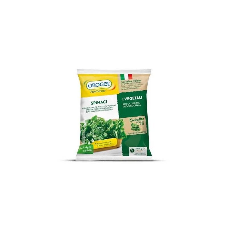 OROGEL SPINACI CUBELLO FOGLIA GR900