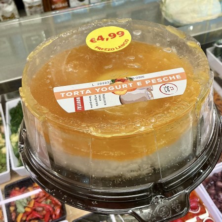 TORTA PESCHE E YOGURT G 400 S G F 4 99