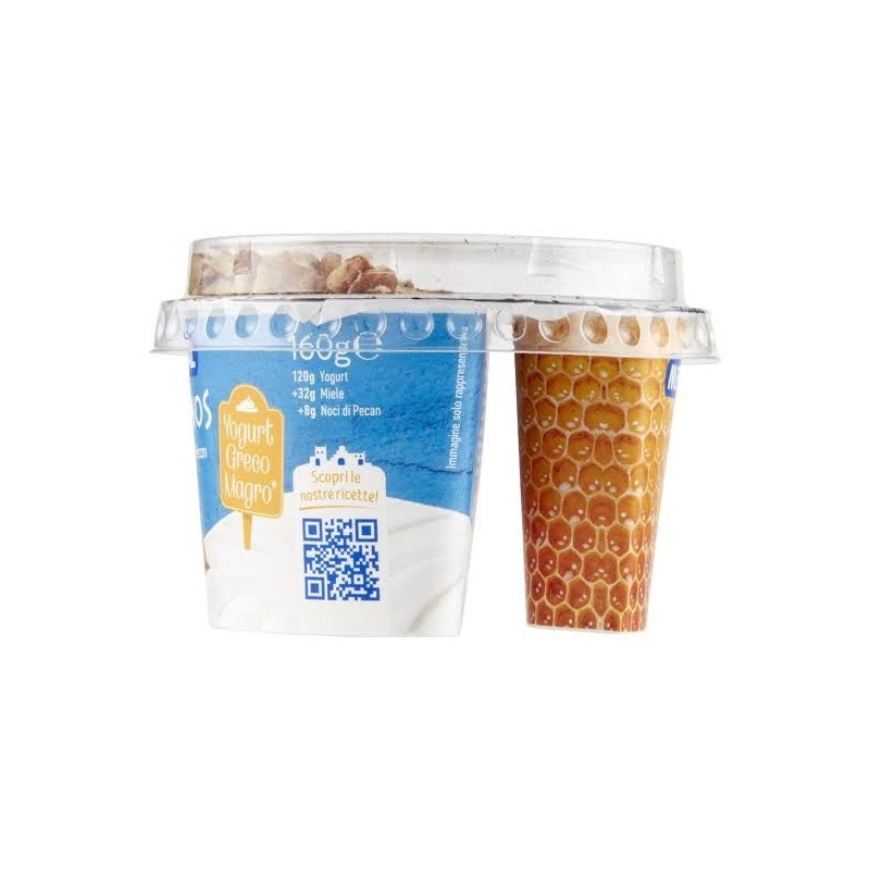 MEVGAL YOGURT GRECO MAGRO MIELE