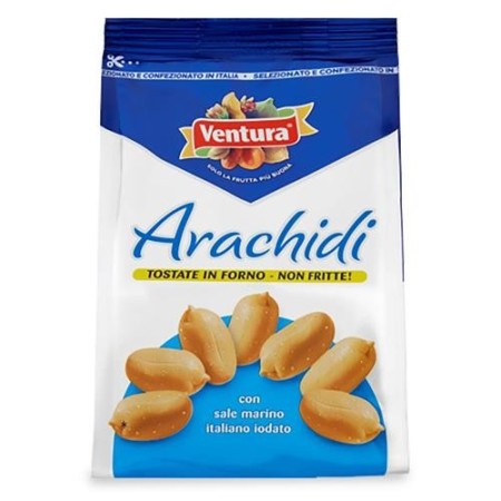 ARACHIDI TOSTATE SALATE IN FORNO 125GR VENTURA