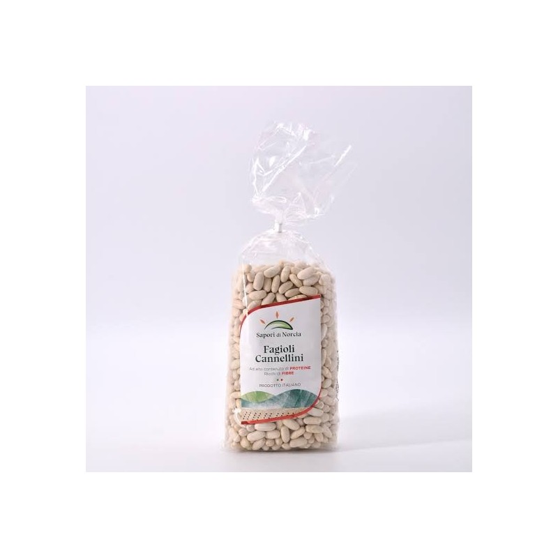 FAGIOLI CANNELLINI SAPORI DI NORCIA GR 500