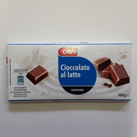 CRAI CIOCCOL. LATTE GR.100