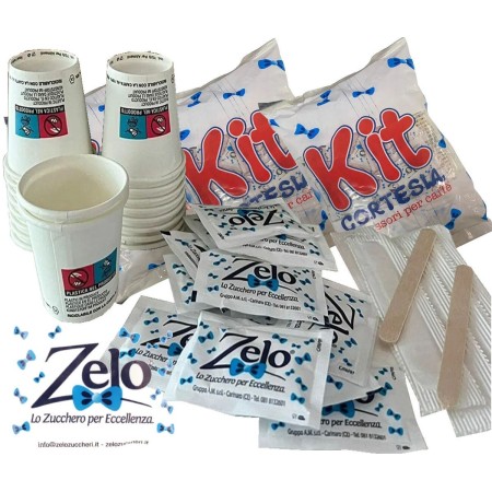 KIT CAFFE`CORTESIA X 50