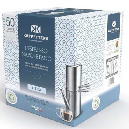 KAFFETTIERA BOX CIALDE CAFFE  50PZ   DECAFFEINATO