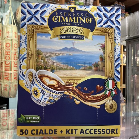 CIMMINO CAFFE` CIALDE 50 FO/CREM. + KIT