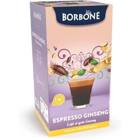 BORBONE CIALDE X 18 ESPRESSO GINSENG