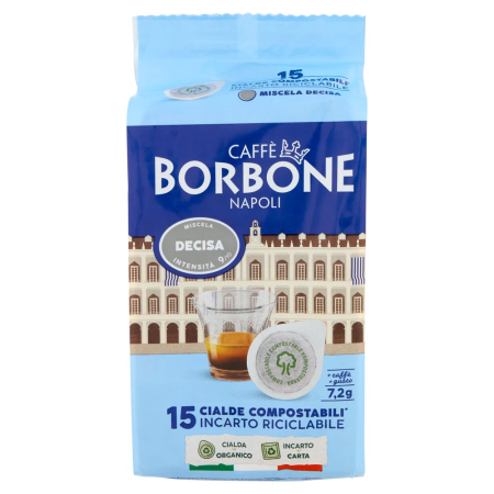 BORBONE CIALDE MISCELA BLU X 15