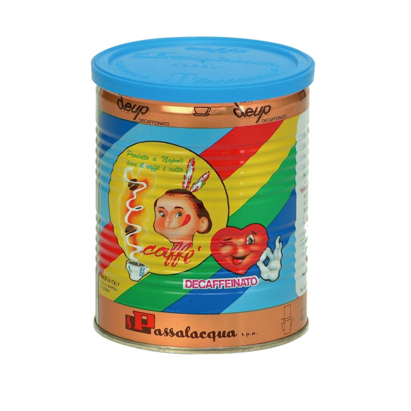 PASSALACQUA CAFFÈ MACINATO DECAFFEINATO LATTA GR.250