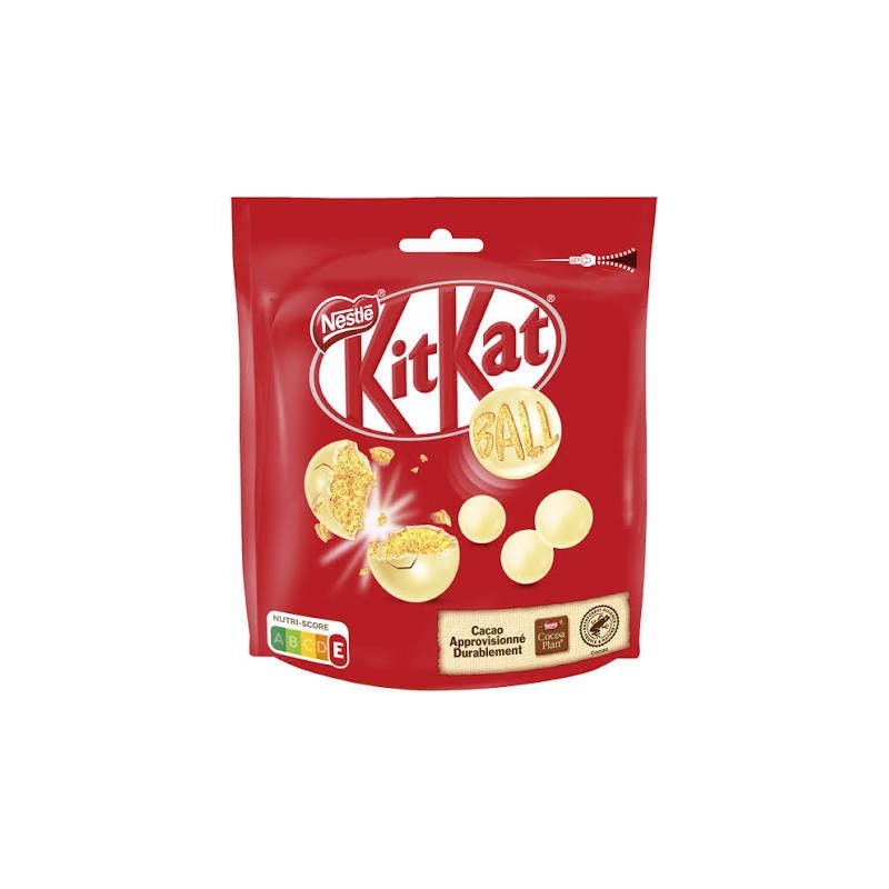NESTLE KIT KAT BALLS WHITE GR140