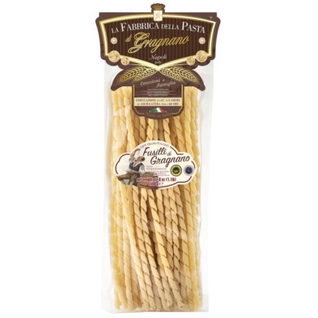 FUSILLI GRAGNANO FABBRICA DELLA PASTA