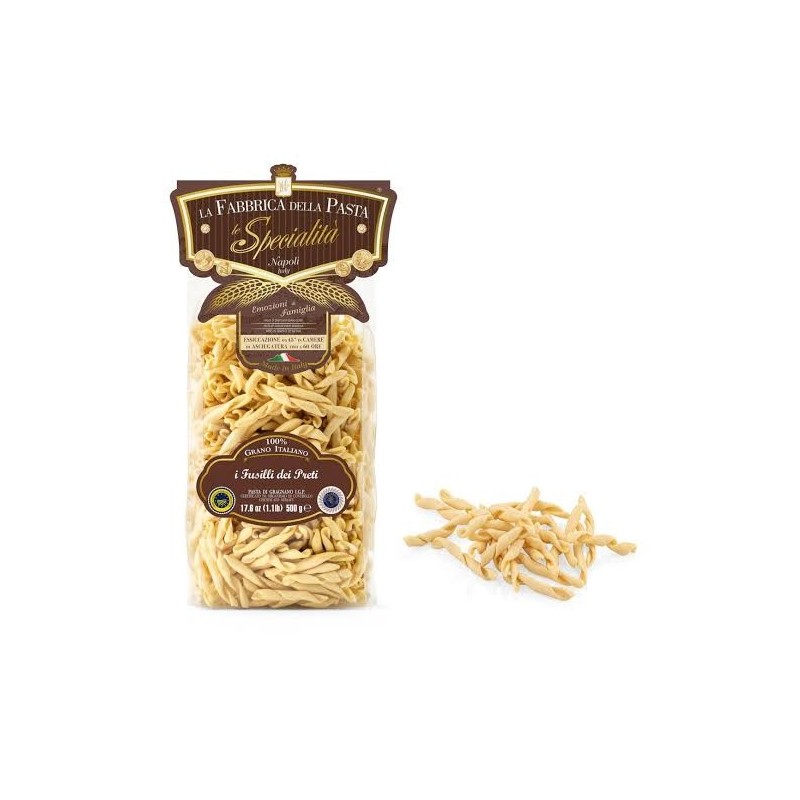 FUSILLI DEI PRETI “FABBRICA DELLA PASTA” 500GR