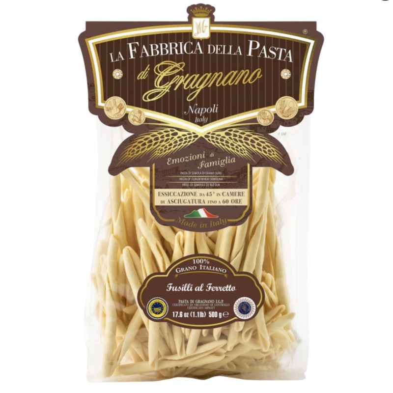 FUSILLI al FERRETTO “FABBRICA DELLA PASTA” 500GR