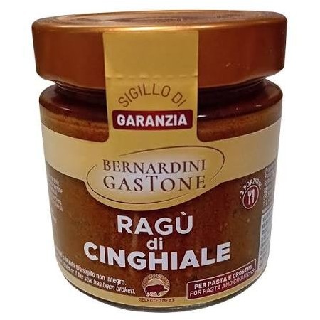 RAGU` DI CINGHIALE BERNARDINI E G. GR.220