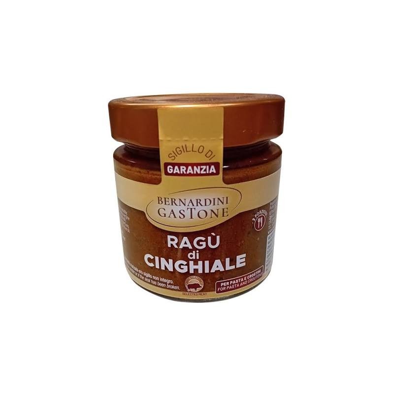 RAGU` DI CINGHIALE BERNARDINI E G. GR.220