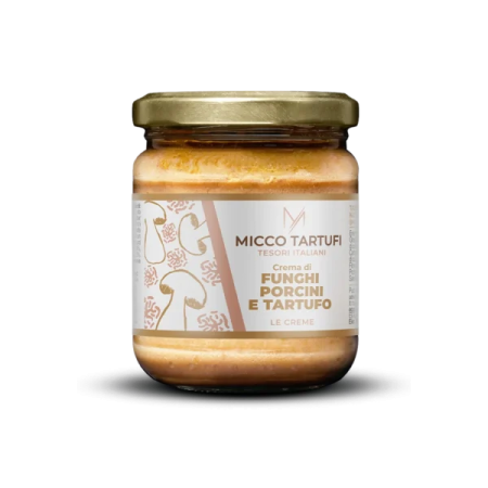 CREMA PORCINI E TARTUFO MICCO GR.80