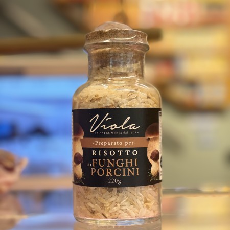 RISOTTO AI PORCINI VIOLA GR.220