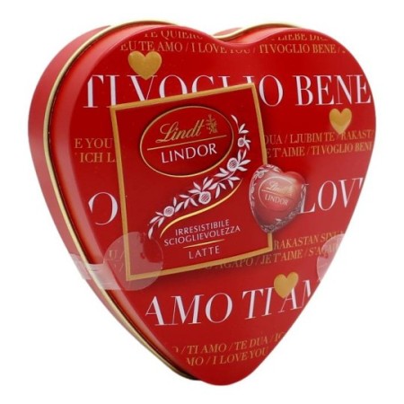 Cioccolatini Cuori Lindor Lindt Cuore CIOCCOLATO LattE Piccolo 55 g Regalo San Valentino