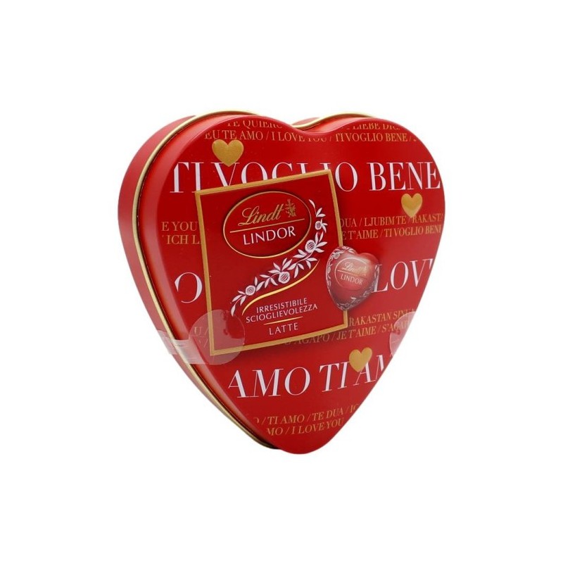 Cioccolatini Cuori Lindor Lindt Cuore CIOCCOLATO LattE Piccolo 55 g Regalo San Valentino