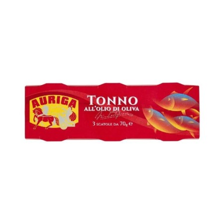 TONNO AURIGA OLIO OLIVA GR 70X3