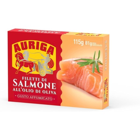 FIL  SALMONE AURIGA AFFUMICATO GR 115