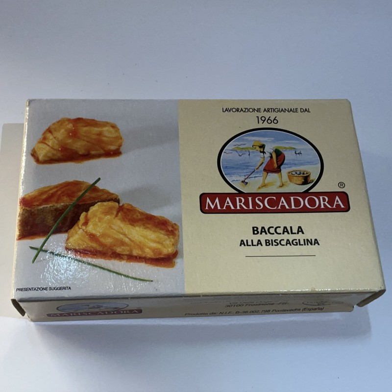 BACCALA  ALLA BISCAGLINA MARISCADORA GR