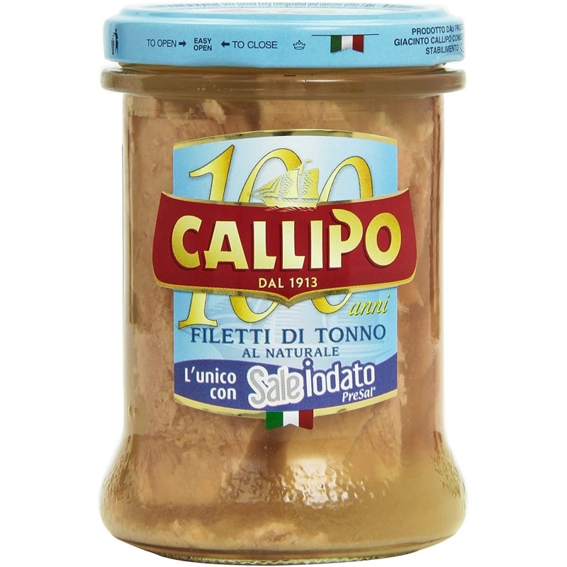 CALLIPO FILET. TONNO NAT. GR.171