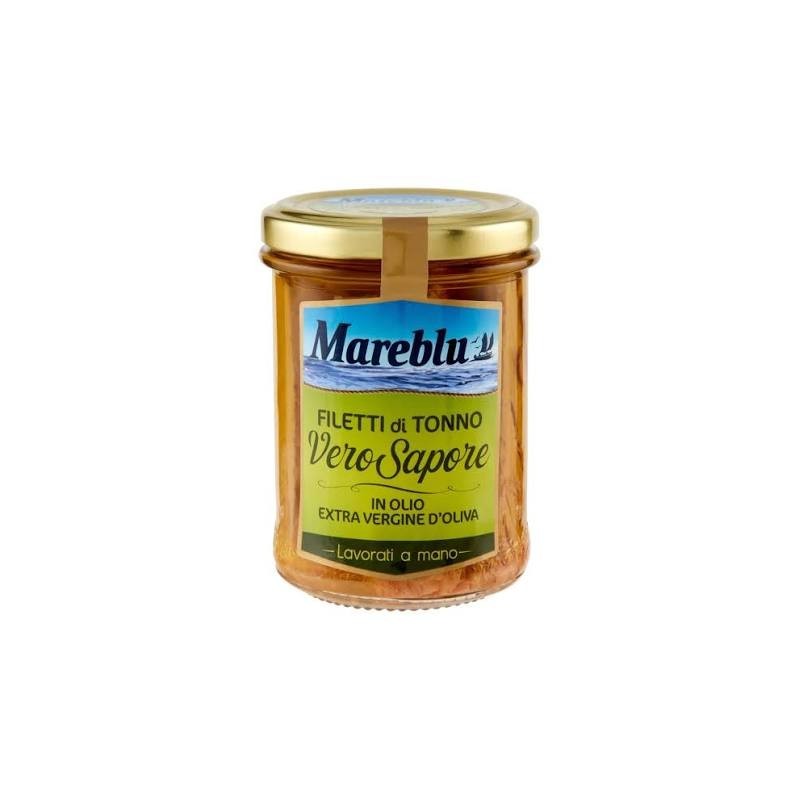 “MAREBLU” FILETTI DI TONNO IN OLIO EVO 180gr