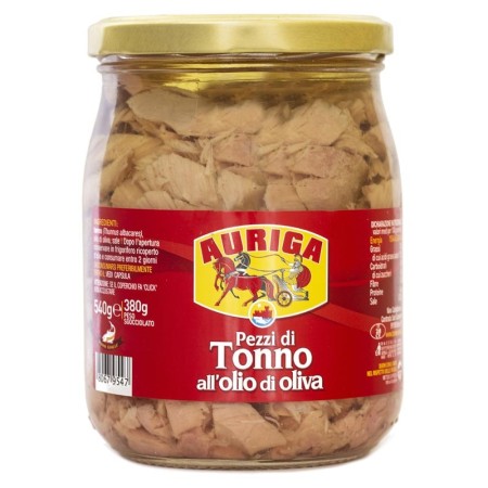 TONNO AURIGA PEZZI GR  540 VV
