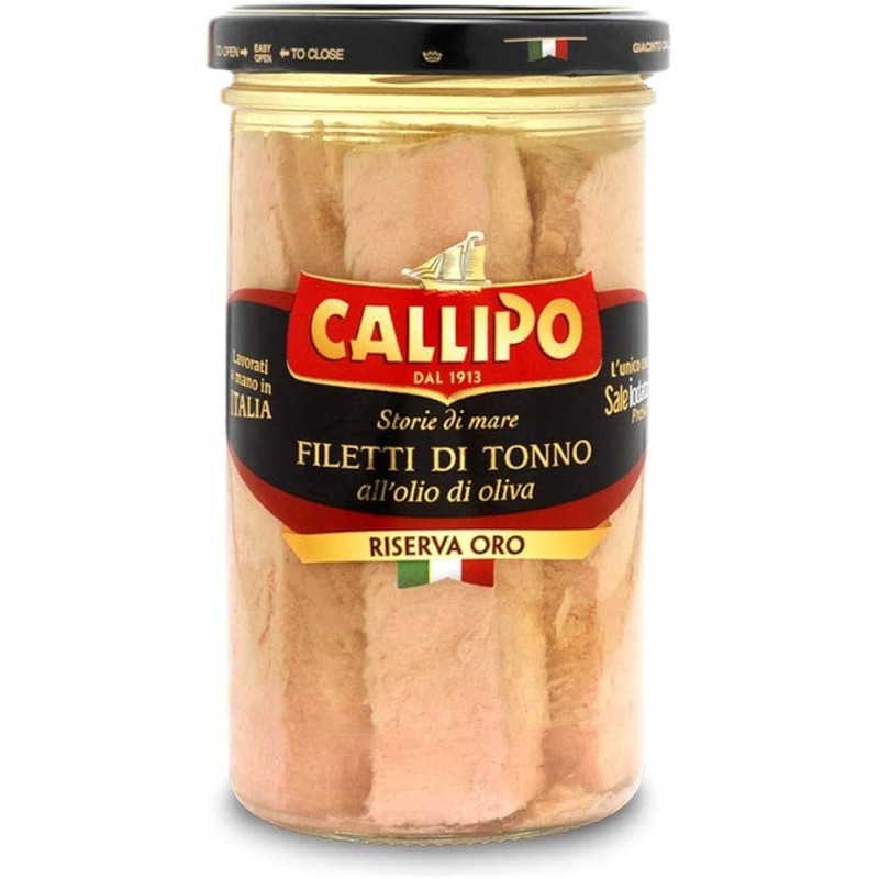 CALLIPO FIL TONNO GR 300 RIS. ORO