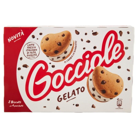 ALGIDA GOCCIOLE SANDWICH VANIGLIA GR 360
