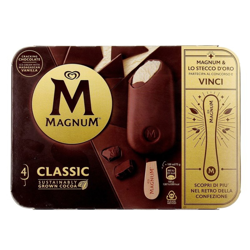 ALGIDA MAGNUM CLASSICO X4 GR300