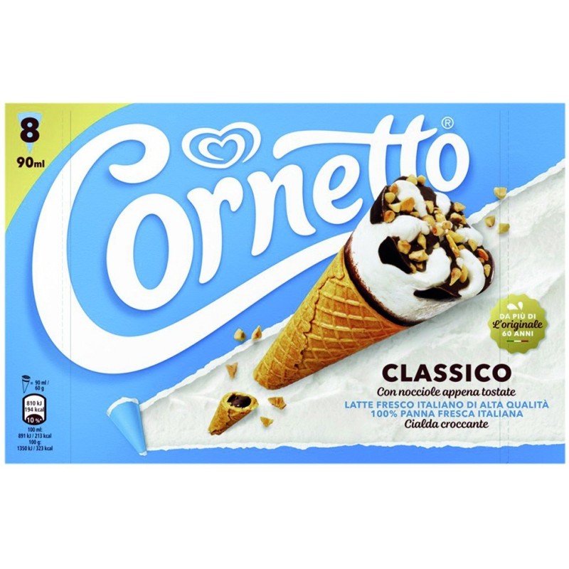 ALGIDA CORNETTO X8 CLASS