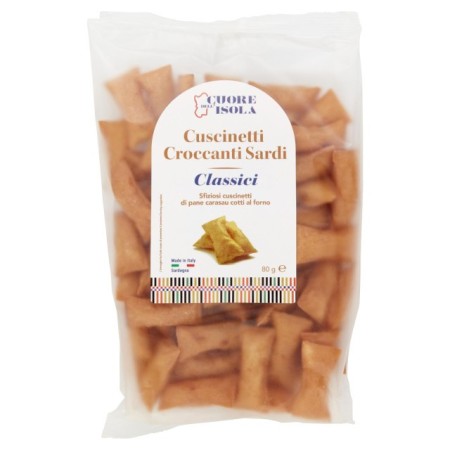CUSCINETTI CROCCANTI SARDI CLASSICI  “CUORE DELL’ ISOLA” 80GR