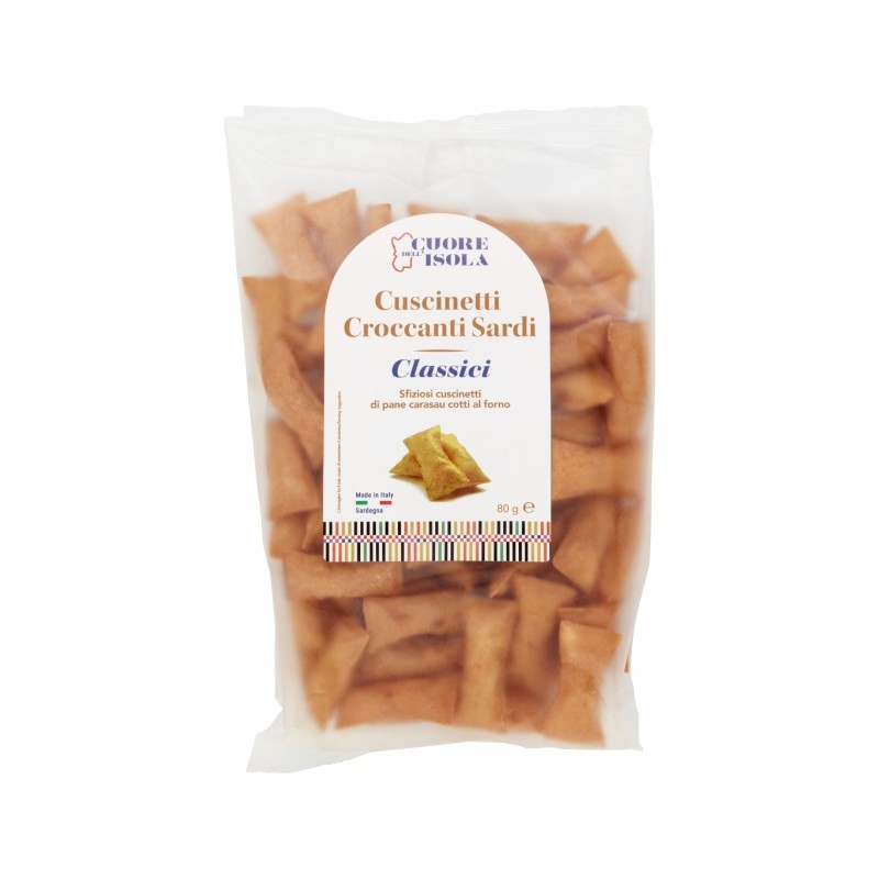 CUSCINETTI CROCCANTI SARDI CLASSICI  “CUORE DELL’ ISOLA” 80GR