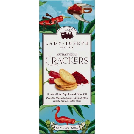 CRACKERS PAPRIKA ARTISAN VEGAN “Lady Joseph” 100GR