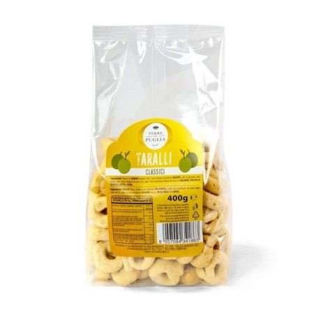 TARALLI TERRE DI PUGLIA 400GR