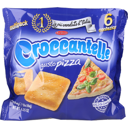 CROCCANTELLE gusto PIZZA 6 confezioni GR 180