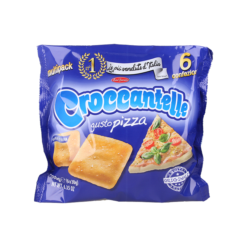 CROCCANTELLE gusto PIZZA 6 confezioni GR 180