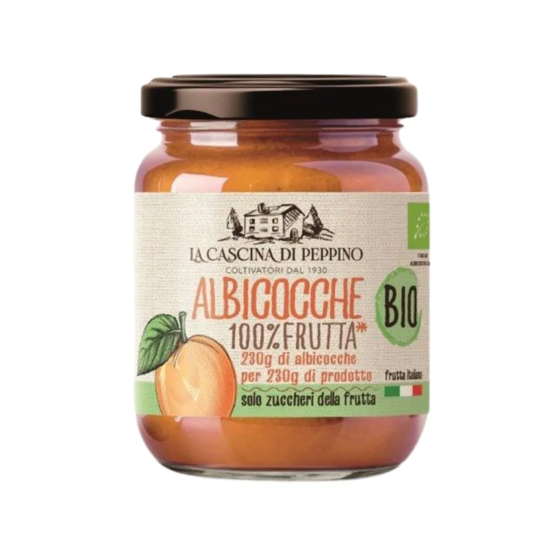 COMPOSTA ALBICOCCHE BIO 230GR “CASCINA DI PEPPINO”