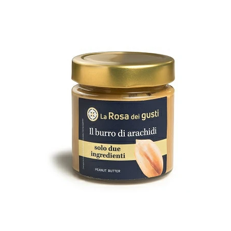 IL BURRO DI ARACHIDI “la rosa dei gusti” 200GR