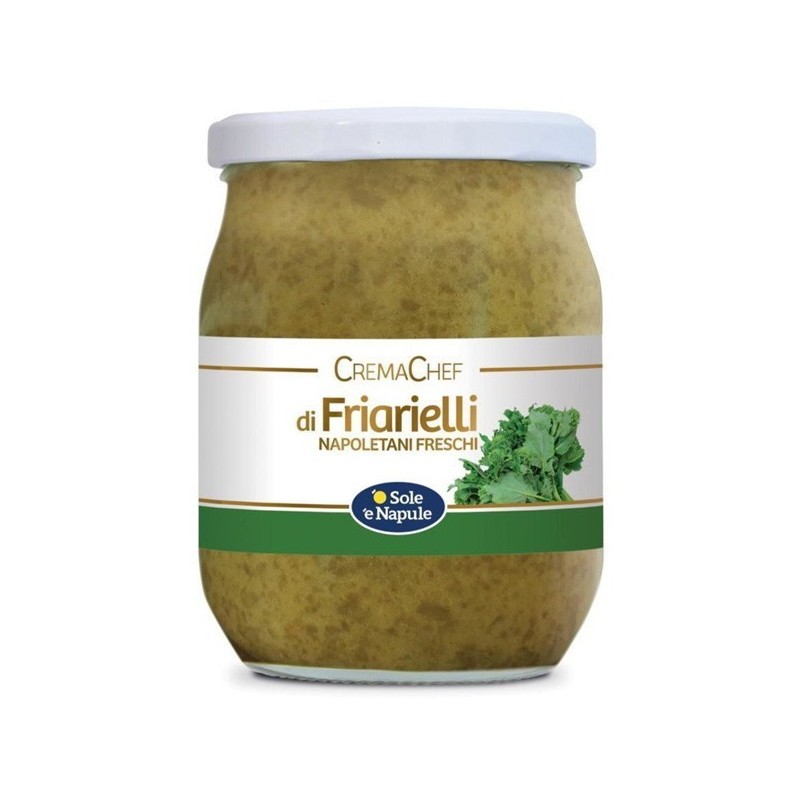 CREMA DI FRIARIELLI NAPOLETANI GR 530 “CREMA CHEF” o sole e napule