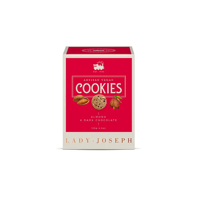 COOKIE MANDORLA E CIOCCOLATO FONDENTE GR.130