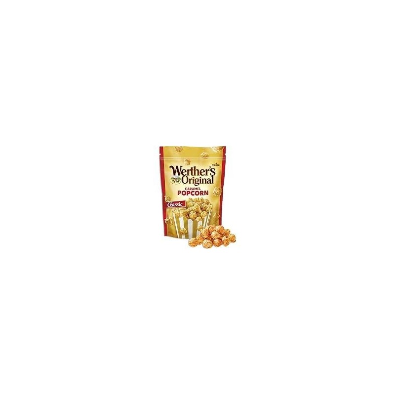 POPCORN al CARAMELLO WERTHER`S ORIGINAL GR.140