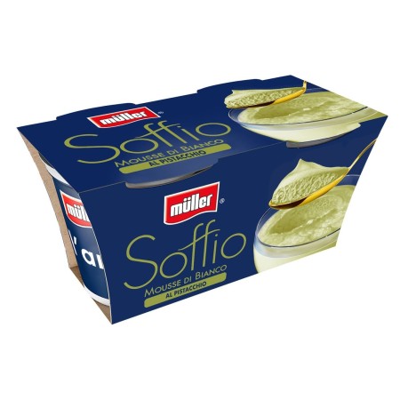 MULLER SOFFIO MOUSSE PISTACCHIO GR.125X2