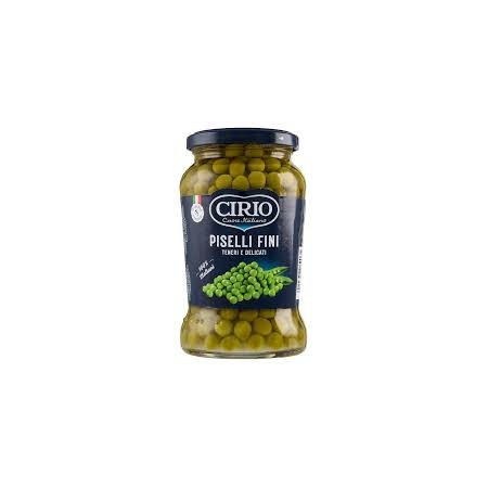 PISELLI FINI CIRIO 370 GR ﻿vetro
